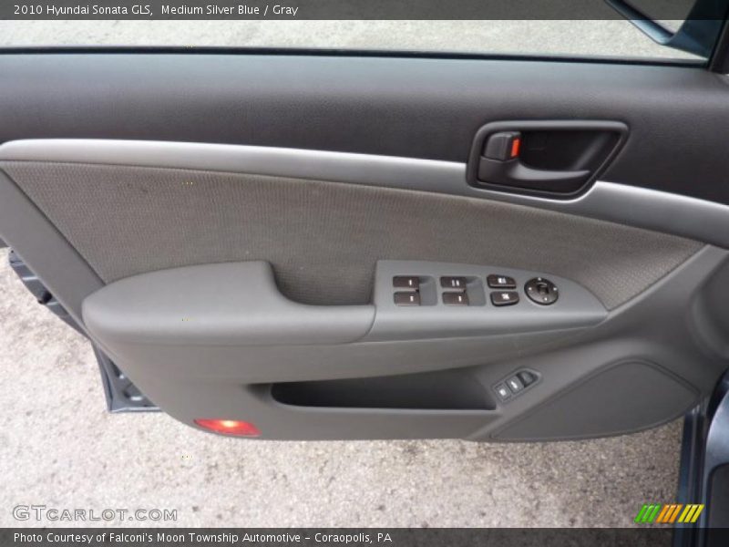 Medium Silver Blue / Gray 2010 Hyundai Sonata GLS