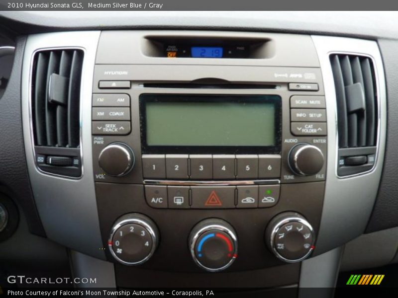 Medium Silver Blue / Gray 2010 Hyundai Sonata GLS