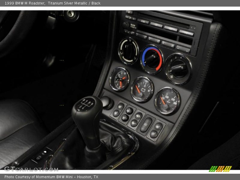 Controls of 1999 M Roadster