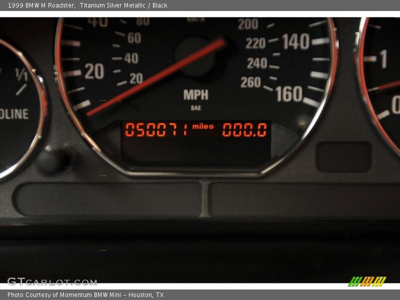 Titanium Silver Metallic / Black 1999 BMW M Roadster