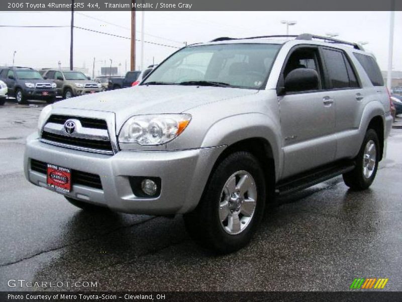 Titanium Metallic / Stone Gray 2006 Toyota 4Runner SR5 4x4
