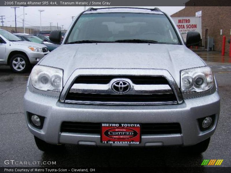 Titanium Metallic / Stone Gray 2006 Toyota 4Runner SR5 4x4