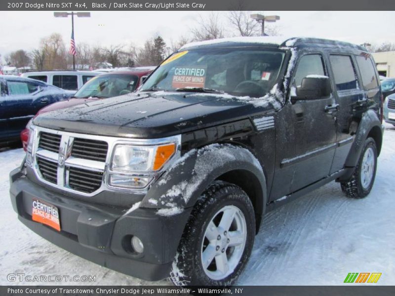Black / Dark Slate Gray/Light Slate Gray 2007 Dodge Nitro SXT 4x4