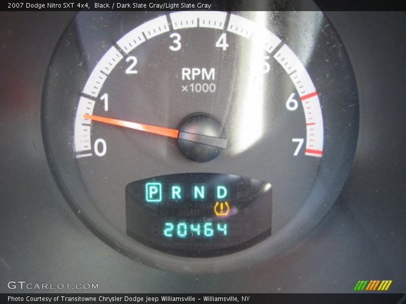 Black / Dark Slate Gray/Light Slate Gray 2007 Dodge Nitro SXT 4x4