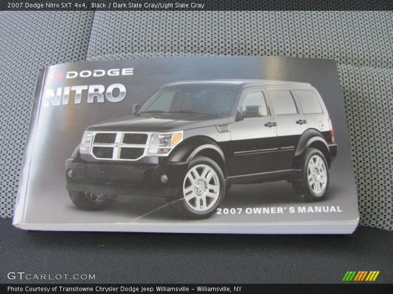 Black / Dark Slate Gray/Light Slate Gray 2007 Dodge Nitro SXT 4x4