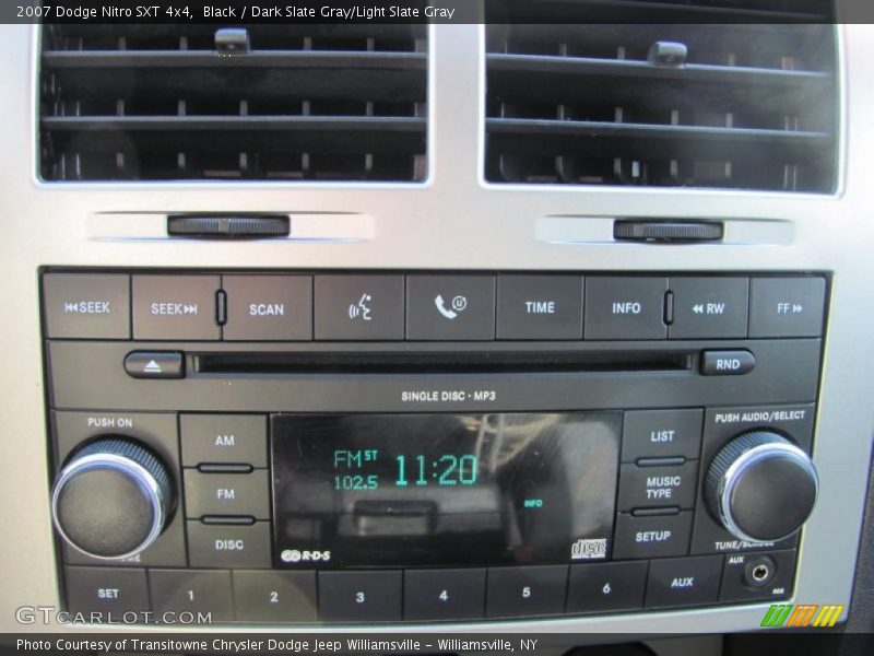 Black / Dark Slate Gray/Light Slate Gray 2007 Dodge Nitro SXT 4x4