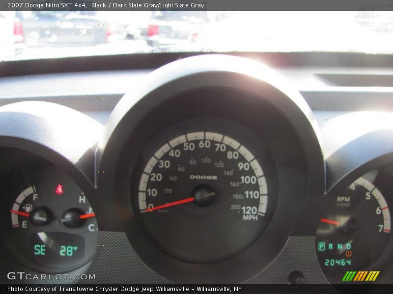 Black / Dark Slate Gray/Light Slate Gray 2007 Dodge Nitro SXT 4x4
