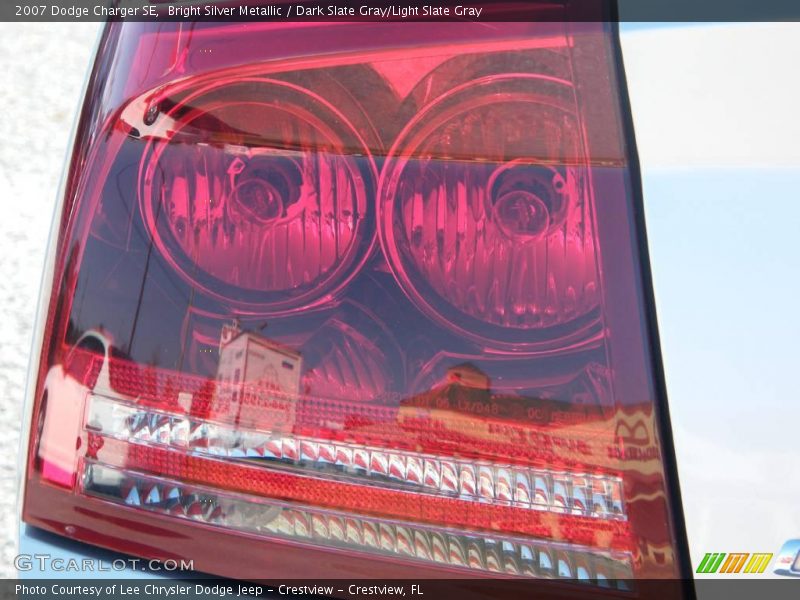Bright Silver Metallic / Dark Slate Gray/Light Slate Gray 2007 Dodge Charger SE