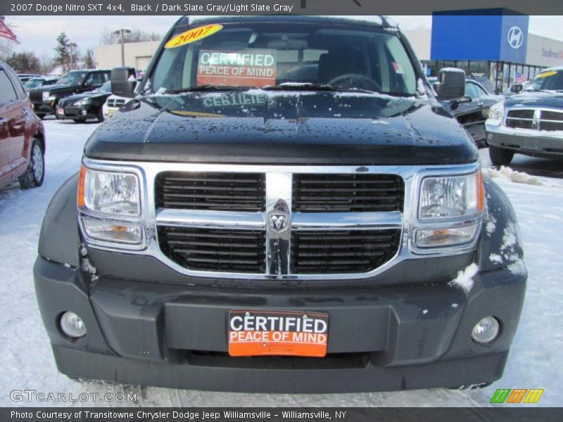 Black / Dark Slate Gray/Light Slate Gray 2007 Dodge Nitro SXT 4x4