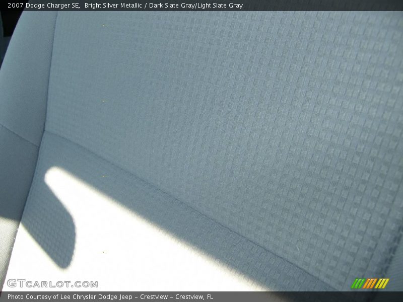 Bright Silver Metallic / Dark Slate Gray/Light Slate Gray 2007 Dodge Charger SE
