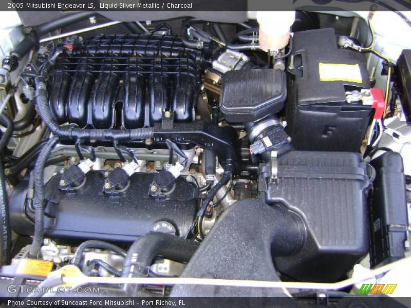 Liquid Silver Metallic / Charcoal 2005 Mitsubishi Endeavor LS