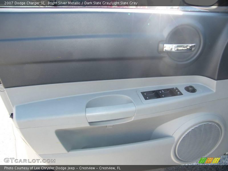 Bright Silver Metallic / Dark Slate Gray/Light Slate Gray 2007 Dodge Charger SE