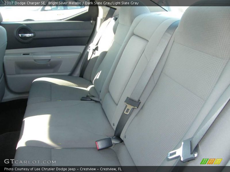 Bright Silver Metallic / Dark Slate Gray/Light Slate Gray 2007 Dodge Charger SE