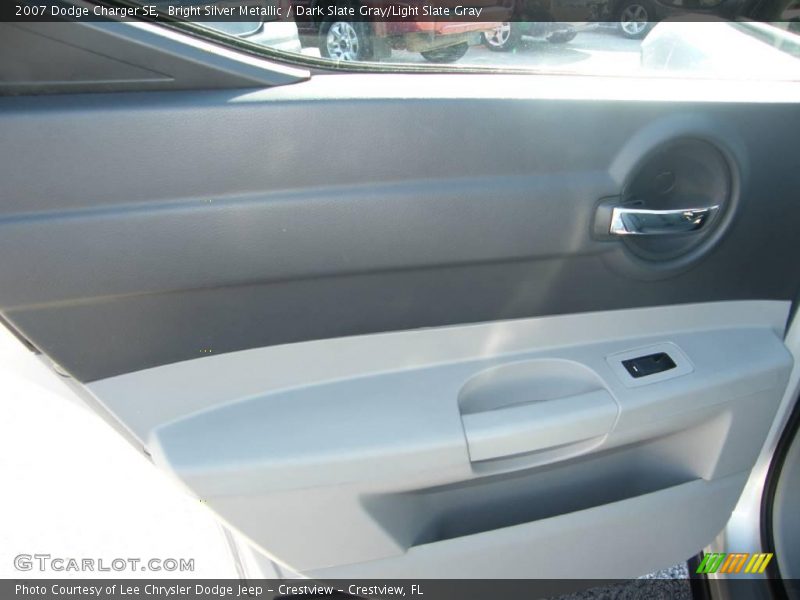 Bright Silver Metallic / Dark Slate Gray/Light Slate Gray 2007 Dodge Charger SE