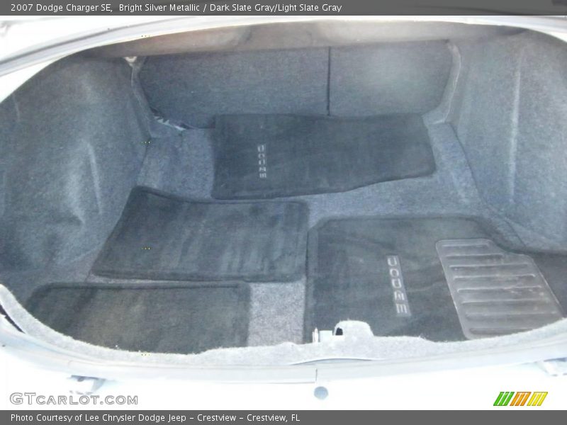Bright Silver Metallic / Dark Slate Gray/Light Slate Gray 2007 Dodge Charger SE