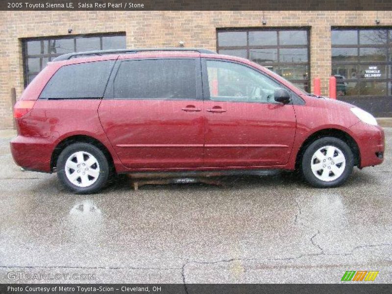 Salsa Red Pearl / Stone 2005 Toyota Sienna LE