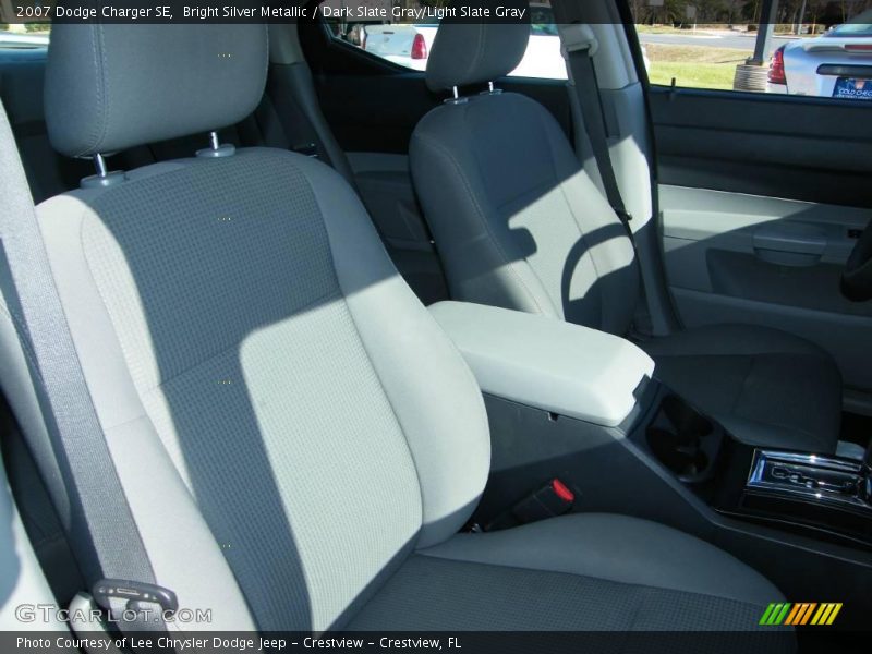Bright Silver Metallic / Dark Slate Gray/Light Slate Gray 2007 Dodge Charger SE