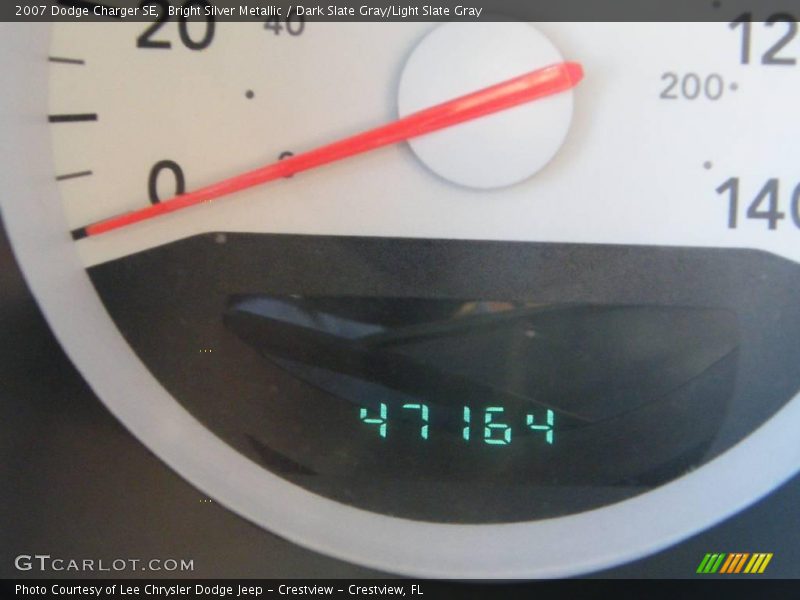 Bright Silver Metallic / Dark Slate Gray/Light Slate Gray 2007 Dodge Charger SE