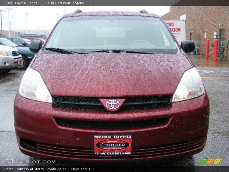 Salsa Red Pearl / Stone 2005 Toyota Sienna LE