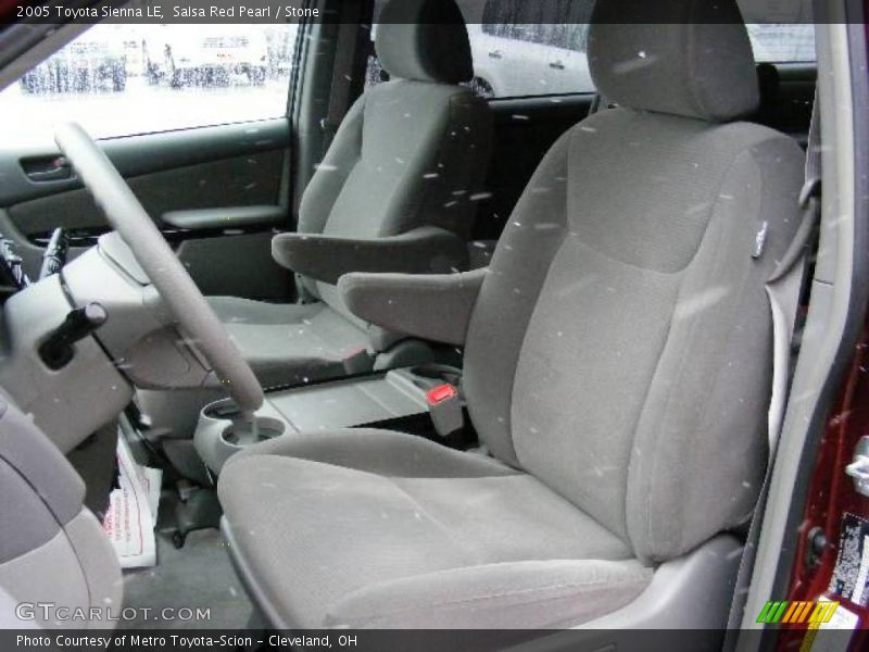 Salsa Red Pearl / Stone 2005 Toyota Sienna LE
