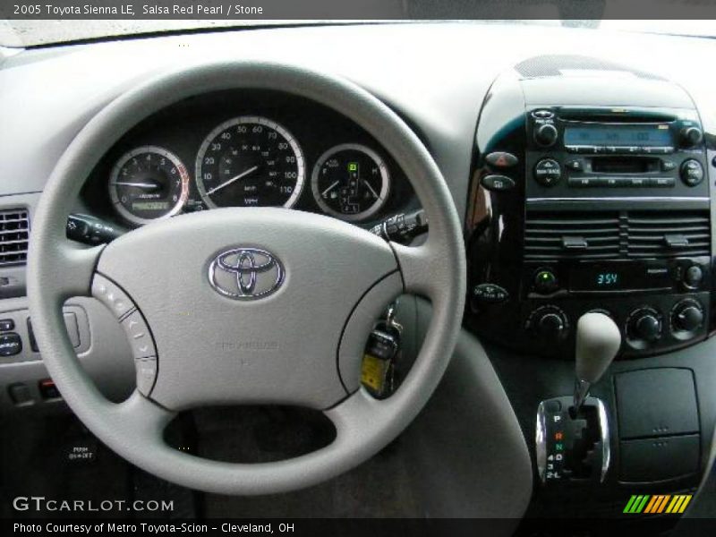 Salsa Red Pearl / Stone 2005 Toyota Sienna LE