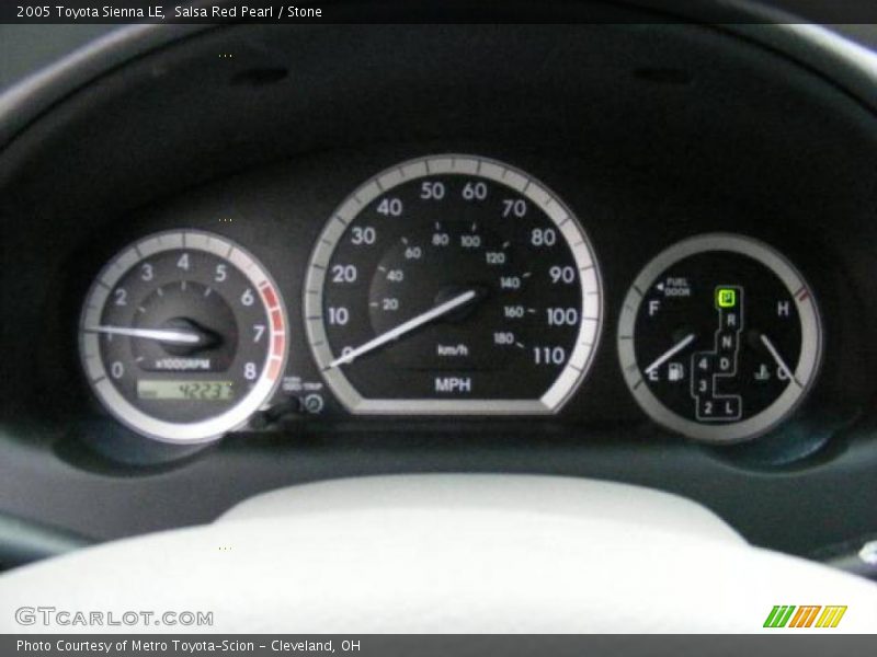 Salsa Red Pearl / Stone 2005 Toyota Sienna LE