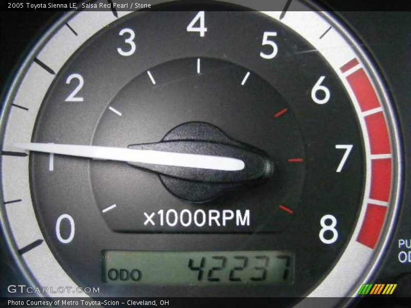 Salsa Red Pearl / Stone 2005 Toyota Sienna LE