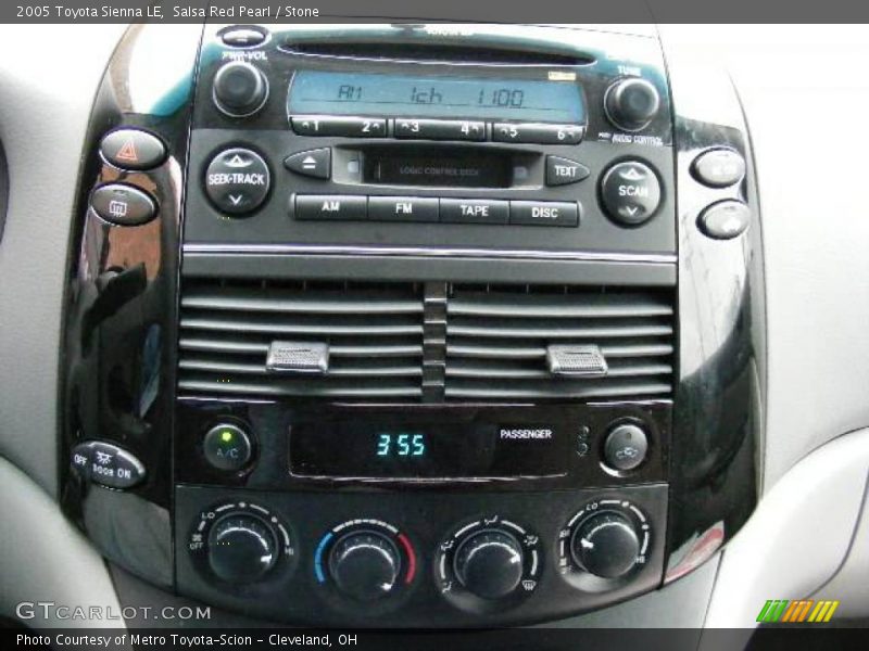 Salsa Red Pearl / Stone 2005 Toyota Sienna LE