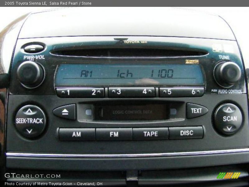 Salsa Red Pearl / Stone 2005 Toyota Sienna LE