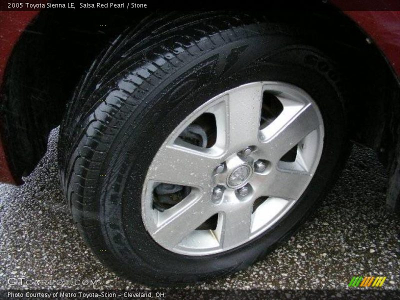 Salsa Red Pearl / Stone 2005 Toyota Sienna LE