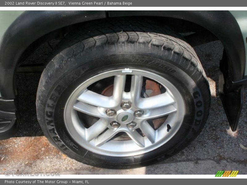 Vienna Green Pearl / Bahama Beige 2002 Land Rover Discovery II SE7