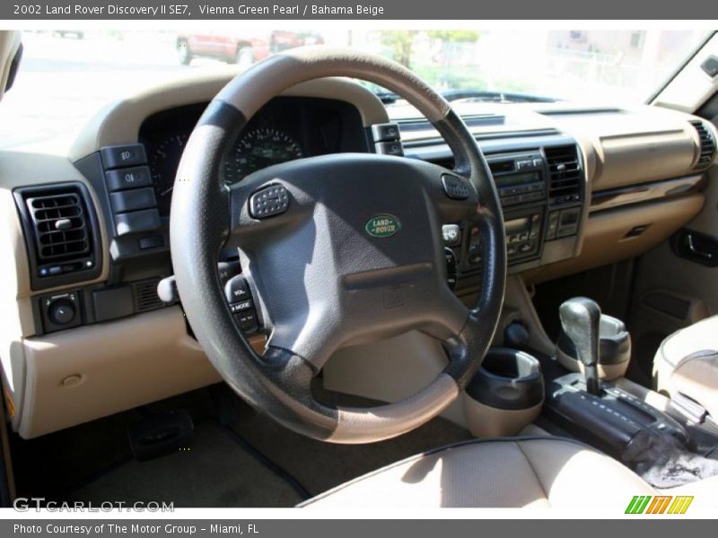 Vienna Green Pearl / Bahama Beige 2002 Land Rover Discovery II SE7