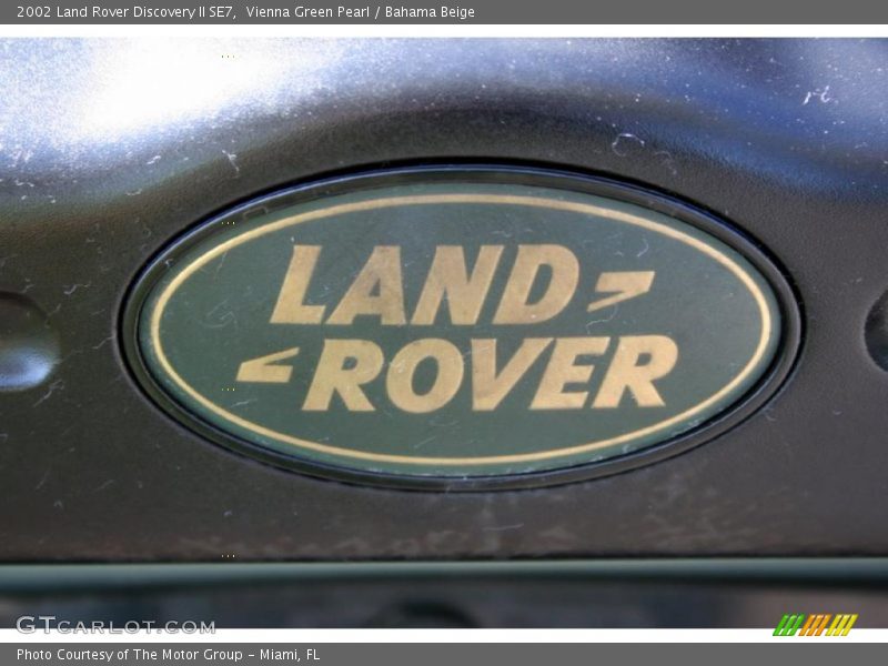 Vienna Green Pearl / Bahama Beige 2002 Land Rover Discovery II SE7