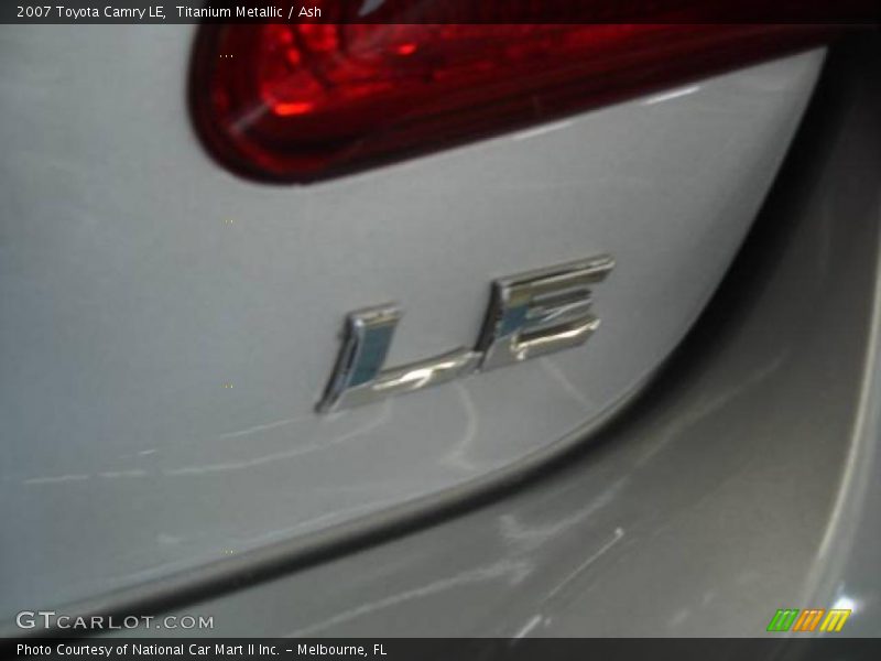 Titanium Metallic / Ash 2007 Toyota Camry LE