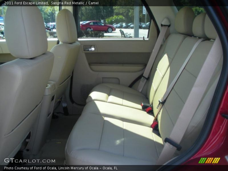 Sangria Red Metallic / Camel 2011 Ford Escape Limited