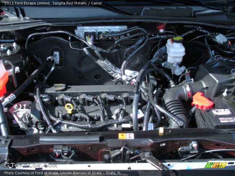  2011 Escape Limited Engine - 2.5 Liter DOHC 16-Valve Duratec 4 Cylinder