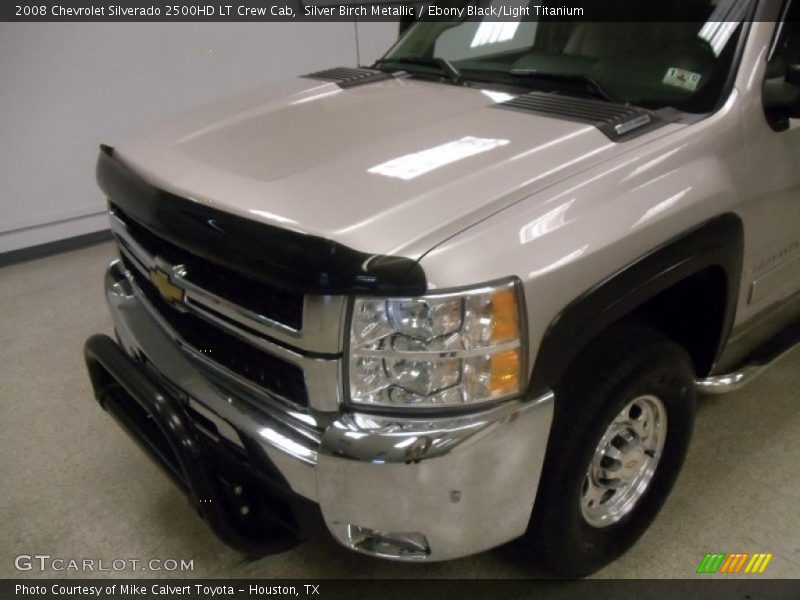 Silver Birch Metallic / Ebony Black/Light Titanium 2008 Chevrolet Silverado 2500HD LT Crew Cab