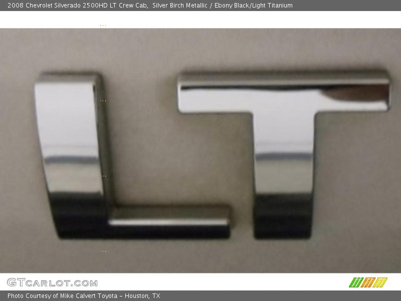 Silver Birch Metallic / Ebony Black/Light Titanium 2008 Chevrolet Silverado 2500HD LT Crew Cab