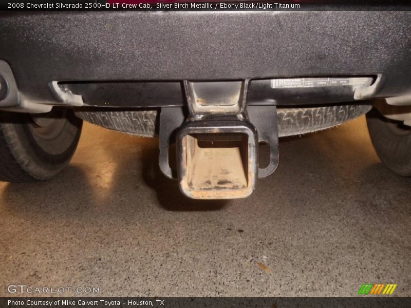Silver Birch Metallic / Ebony Black/Light Titanium 2008 Chevrolet Silverado 2500HD LT Crew Cab