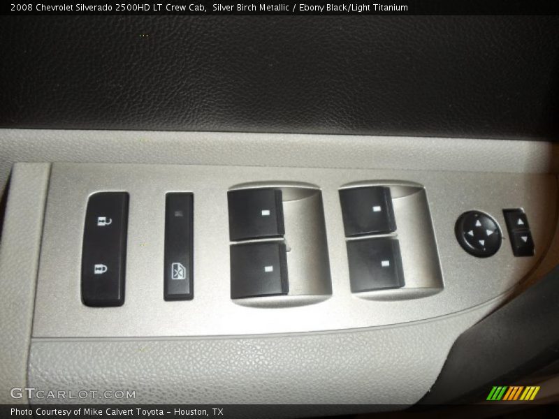 Silver Birch Metallic / Ebony Black/Light Titanium 2008 Chevrolet Silverado 2500HD LT Crew Cab