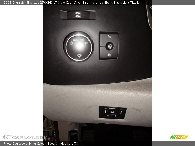 Silver Birch Metallic / Ebony Black/Light Titanium 2008 Chevrolet Silverado 2500HD LT Crew Cab
