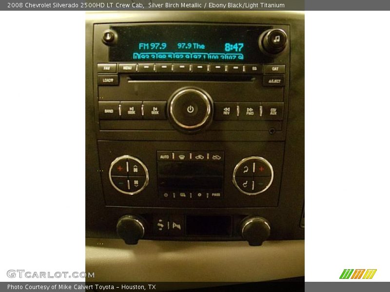 Silver Birch Metallic / Ebony Black/Light Titanium 2008 Chevrolet Silverado 2500HD LT Crew Cab