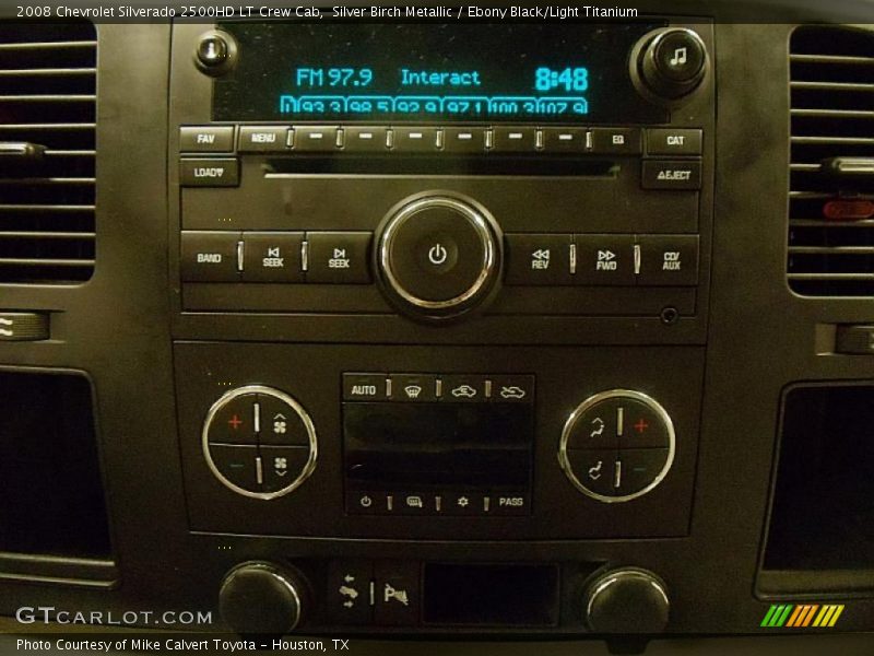 Controls of 2008 Silverado 2500HD LT Crew Cab
