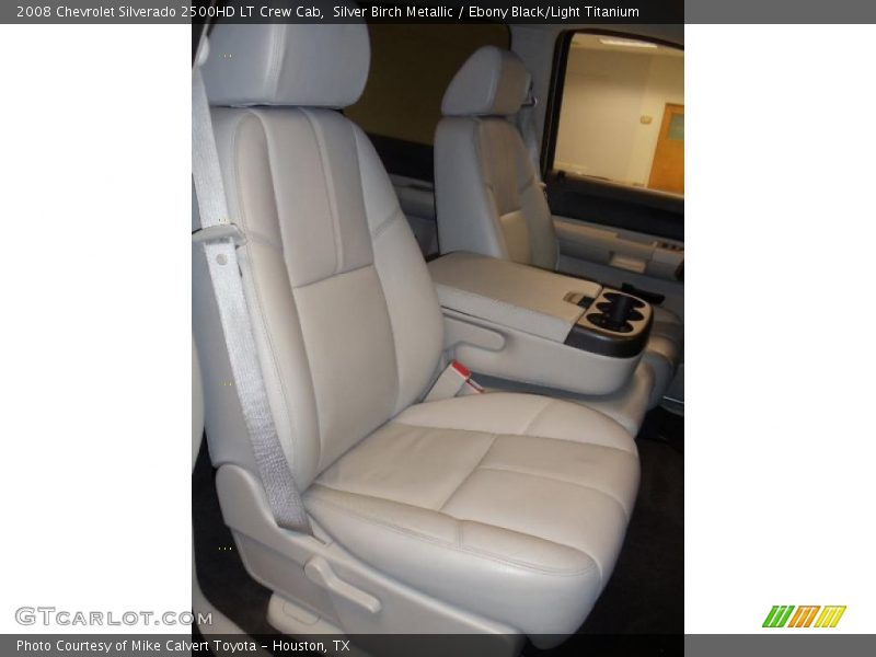 Silver Birch Metallic / Ebony Black/Light Titanium 2008 Chevrolet Silverado 2500HD LT Crew Cab