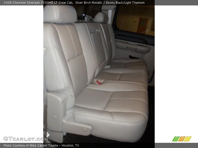 Silver Birch Metallic / Ebony Black/Light Titanium 2008 Chevrolet Silverado 2500HD LT Crew Cab