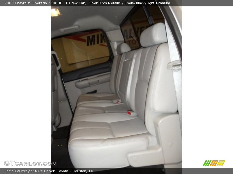 Silver Birch Metallic / Ebony Black/Light Titanium 2008 Chevrolet Silverado 2500HD LT Crew Cab