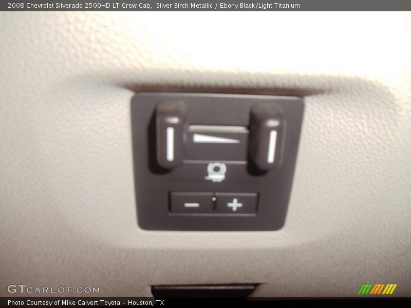Silver Birch Metallic / Ebony Black/Light Titanium 2008 Chevrolet Silverado 2500HD LT Crew Cab