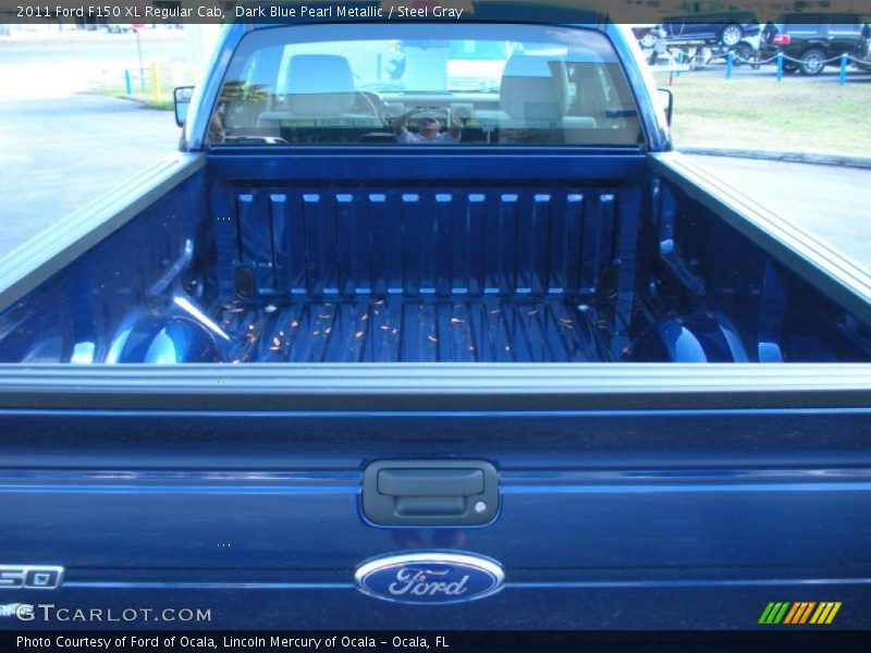 Dark Blue Pearl Metallic / Steel Gray 2011 Ford F150 XL Regular Cab