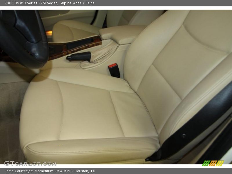 Alpine White / Beige 2006 BMW 3 Series 325i Sedan