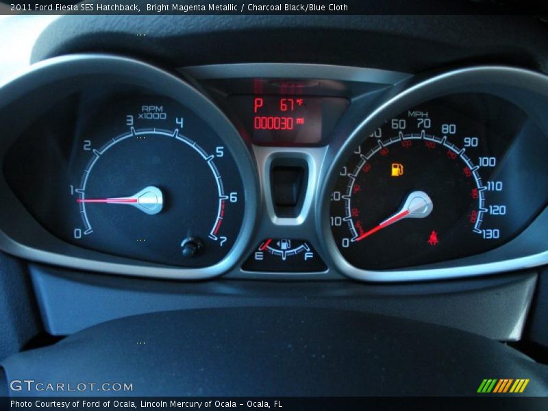  2011 Fiesta SES Hatchback SES Hatchback Gauges